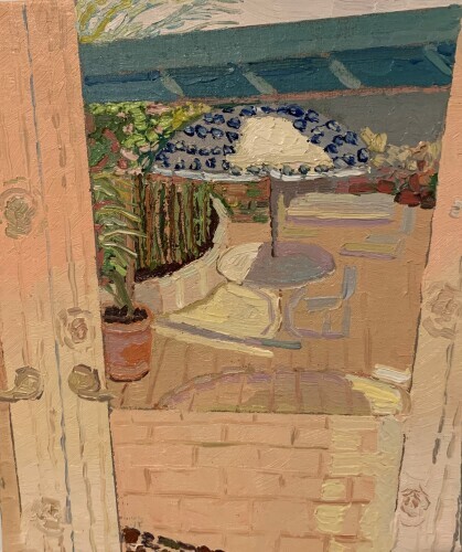 CHLOE TUPPER - Umbrella on patio (2)