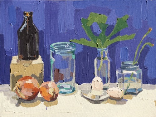 KATHRYN HAUG - Blue Still Life